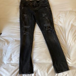 H&M ripped skinny jeans